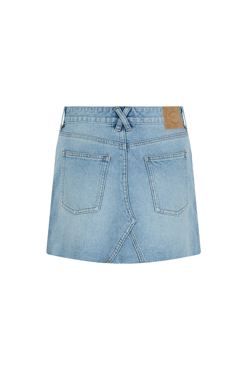 1979 Denim Mini Skirt - Image 4