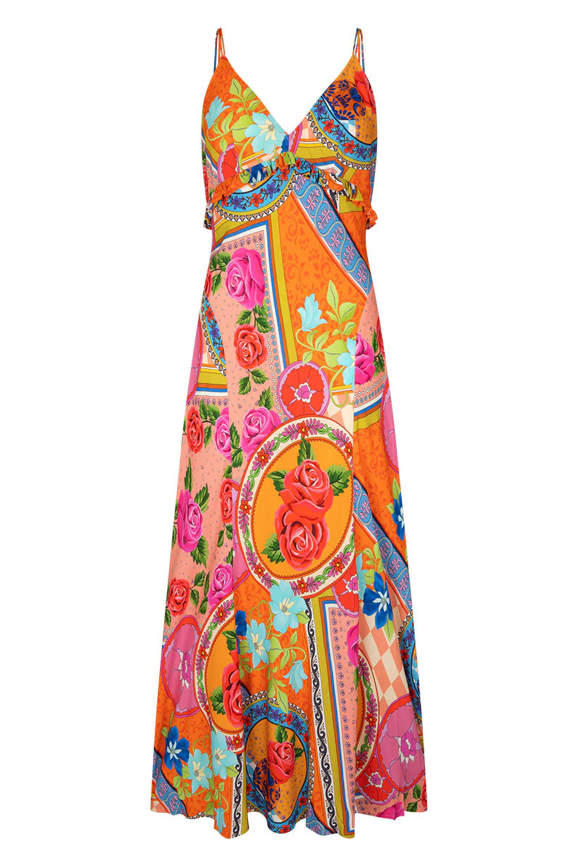 Aphrodite Bias Maxi Dress - Image 4