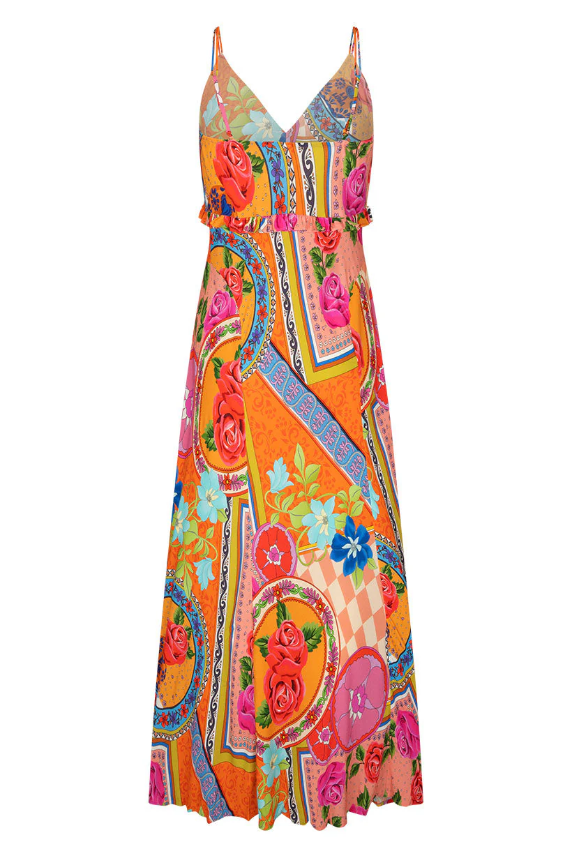 Aphrodite Bias Maxi Dress - Image 5