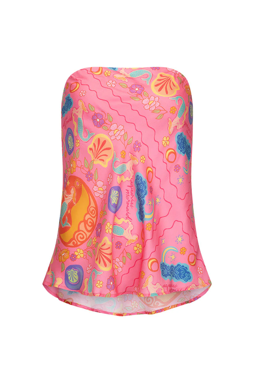 Aquarius Strapless Top - Image 4