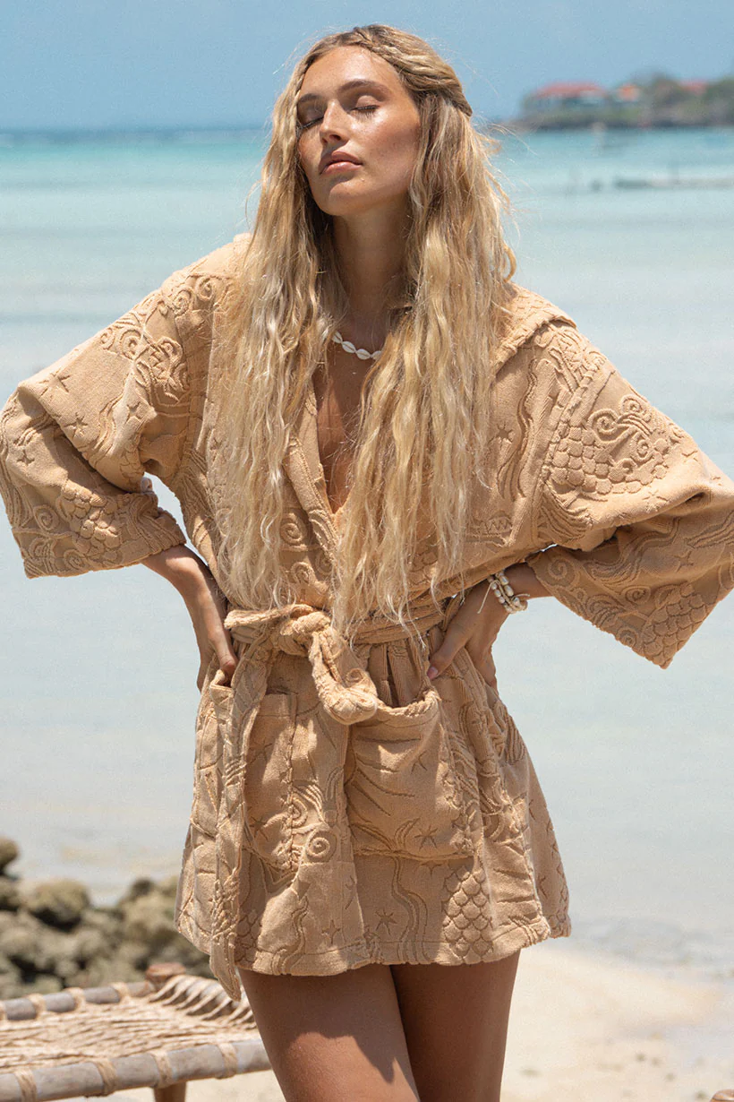 Aquarius Towel Robe - Image 2