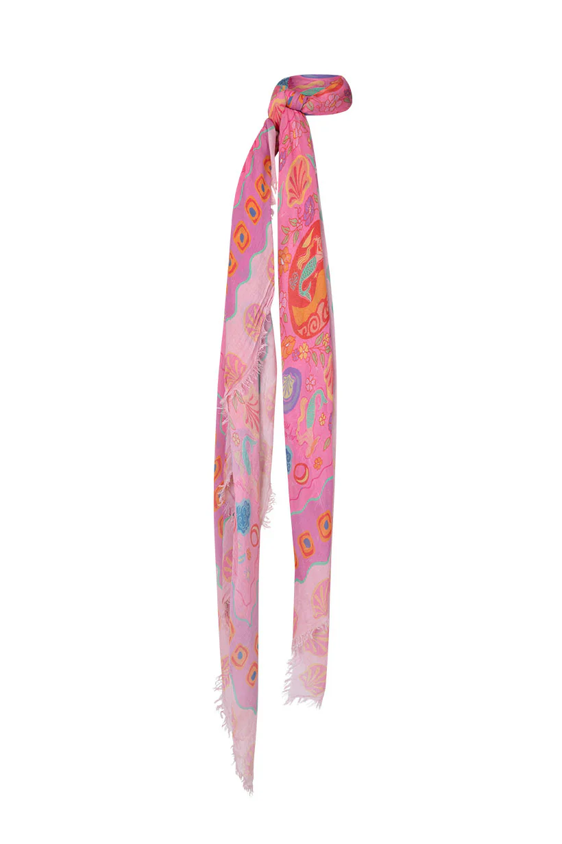 Aquarius Travel Scarf - Image 4