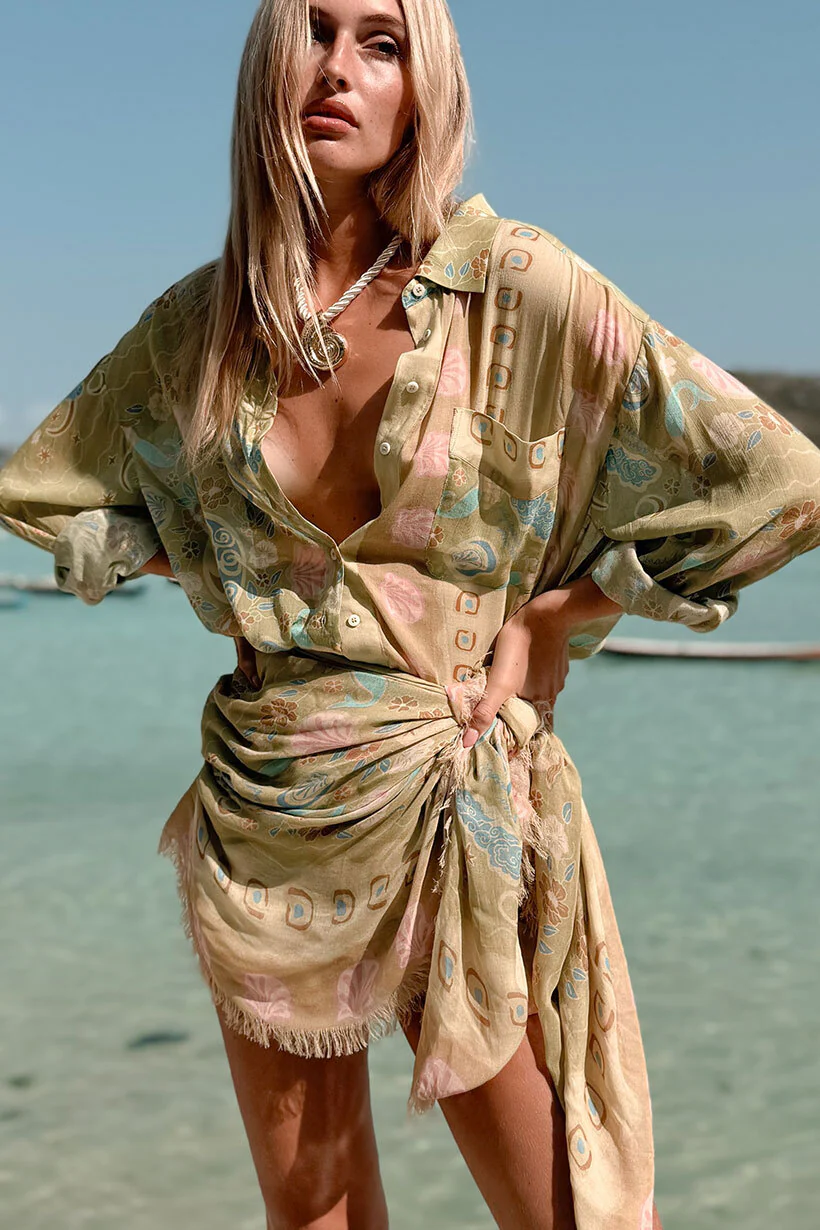 Aquarius Travel Scarf - Image 2