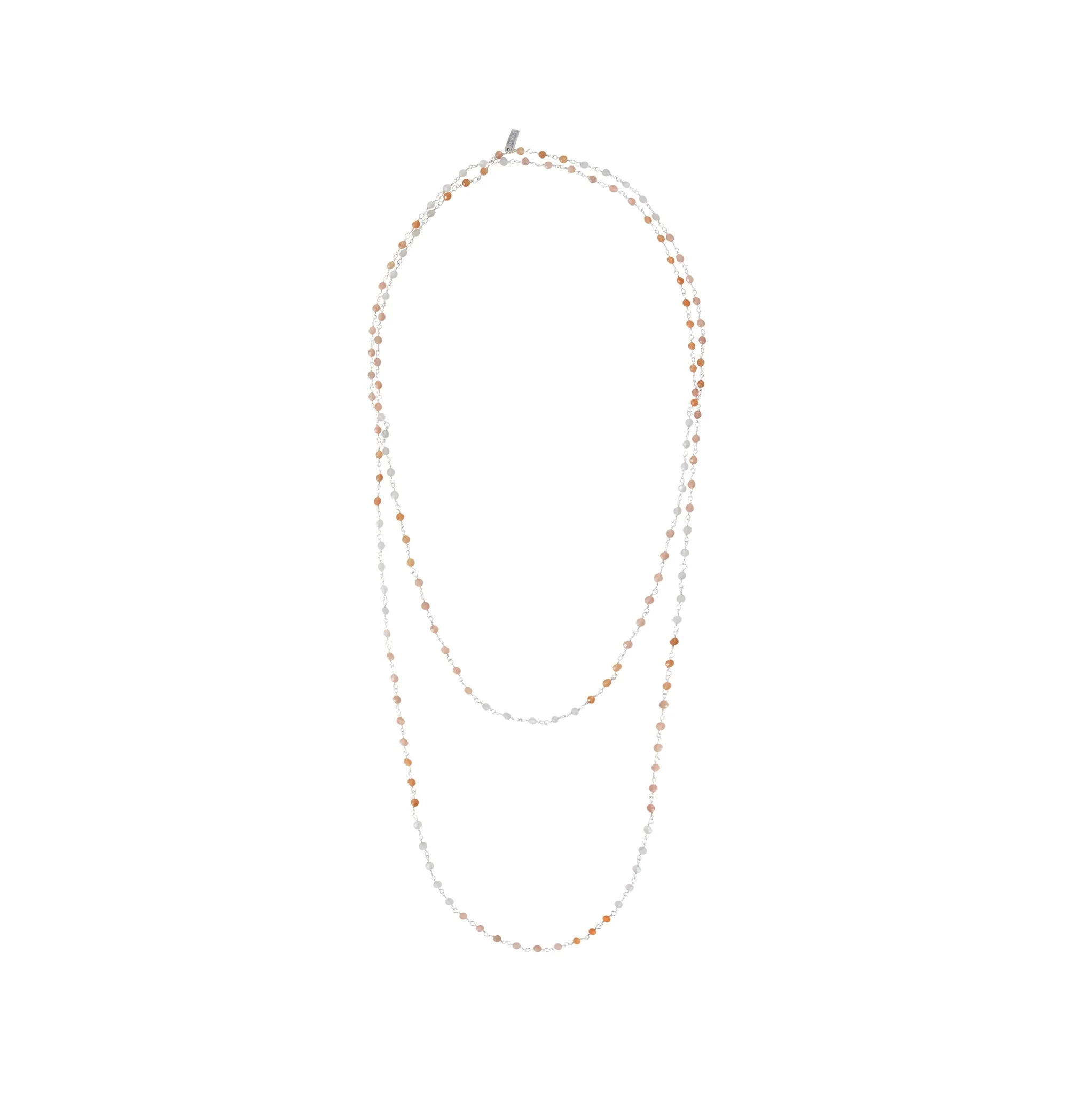 Atelier Long Beaded Chain Necklace