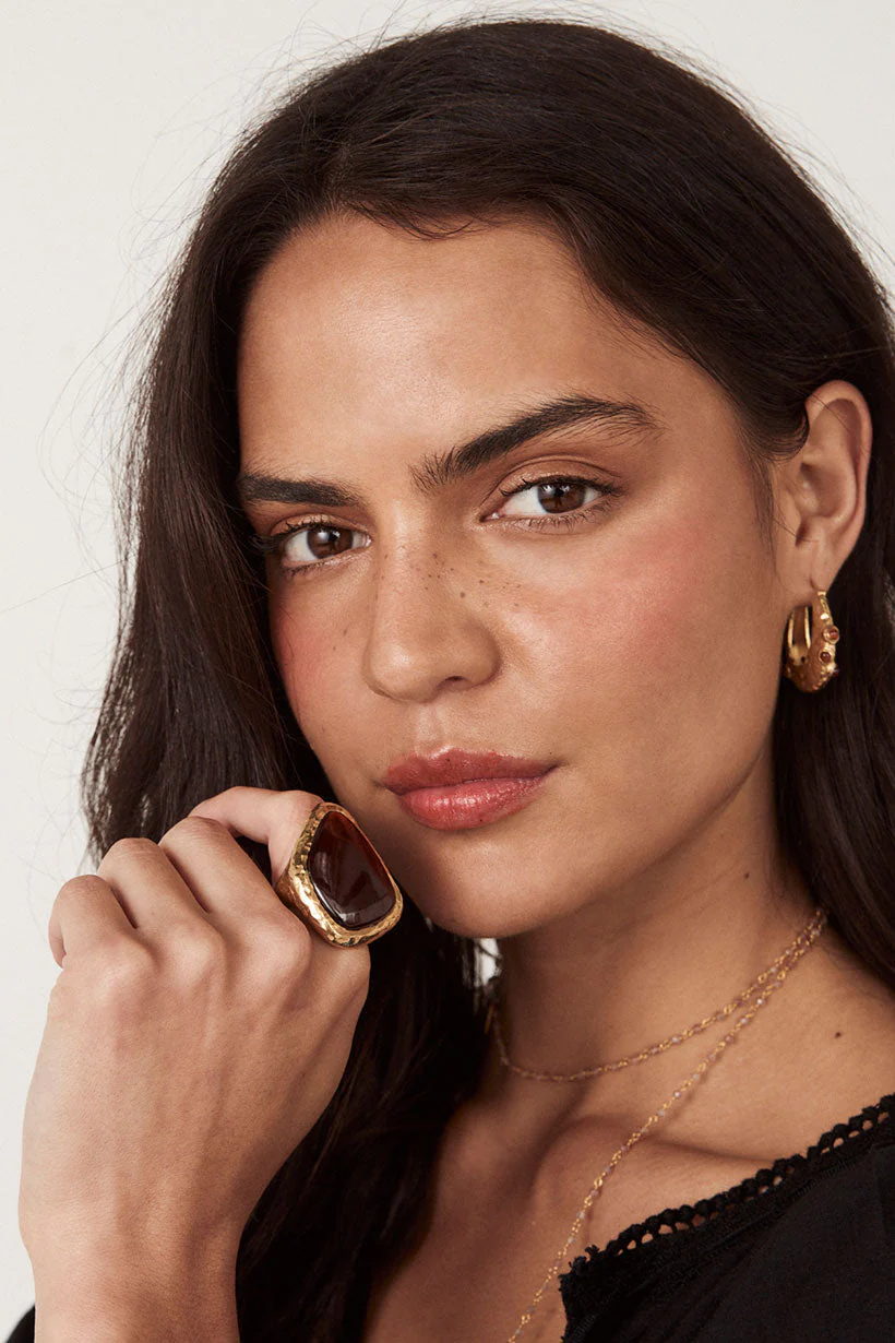 Desert Flower Stone Ring - Image 4