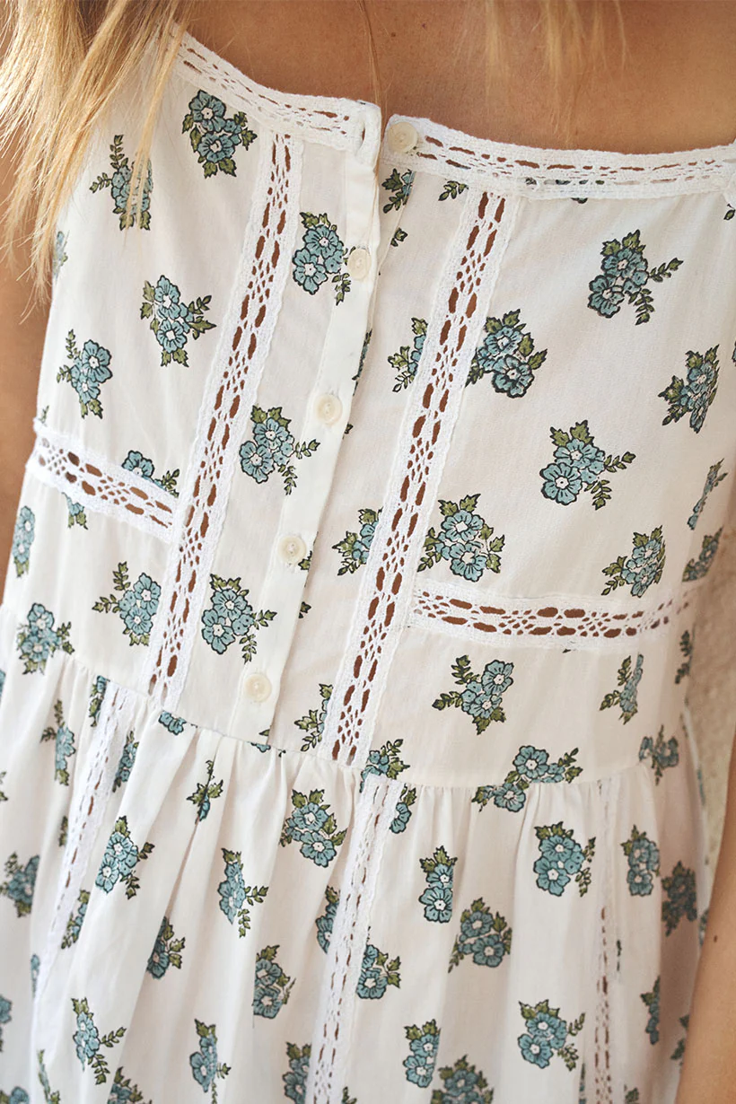 Fable Block Printed Strappy Sundress - Image 4