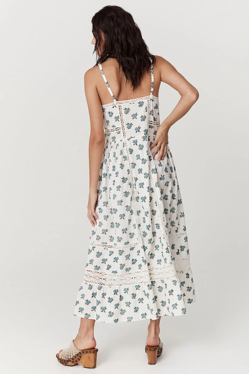 Fable Block Printed Strappy Sundress - Image 7