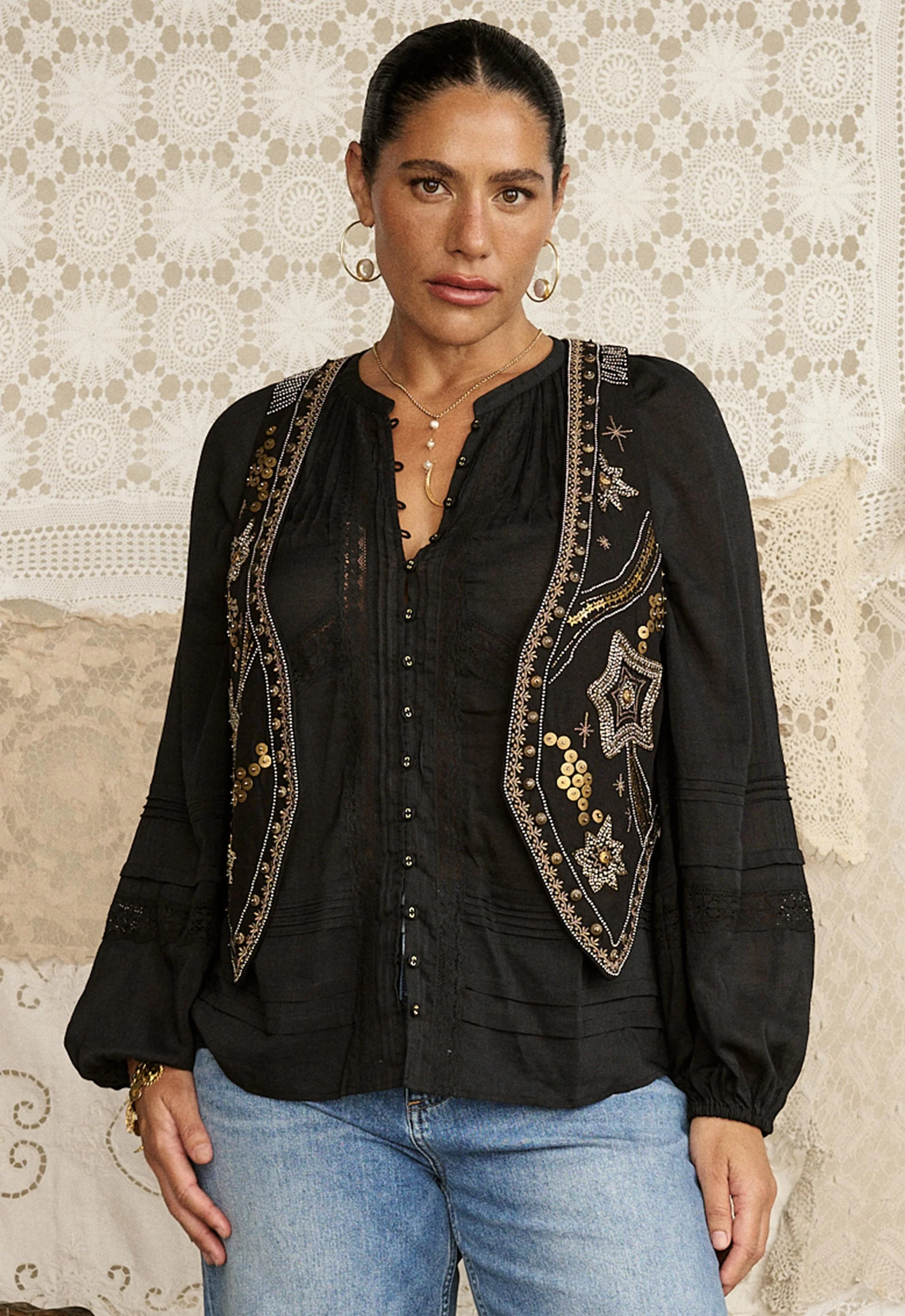 Hera Lace Blouse - Image 9