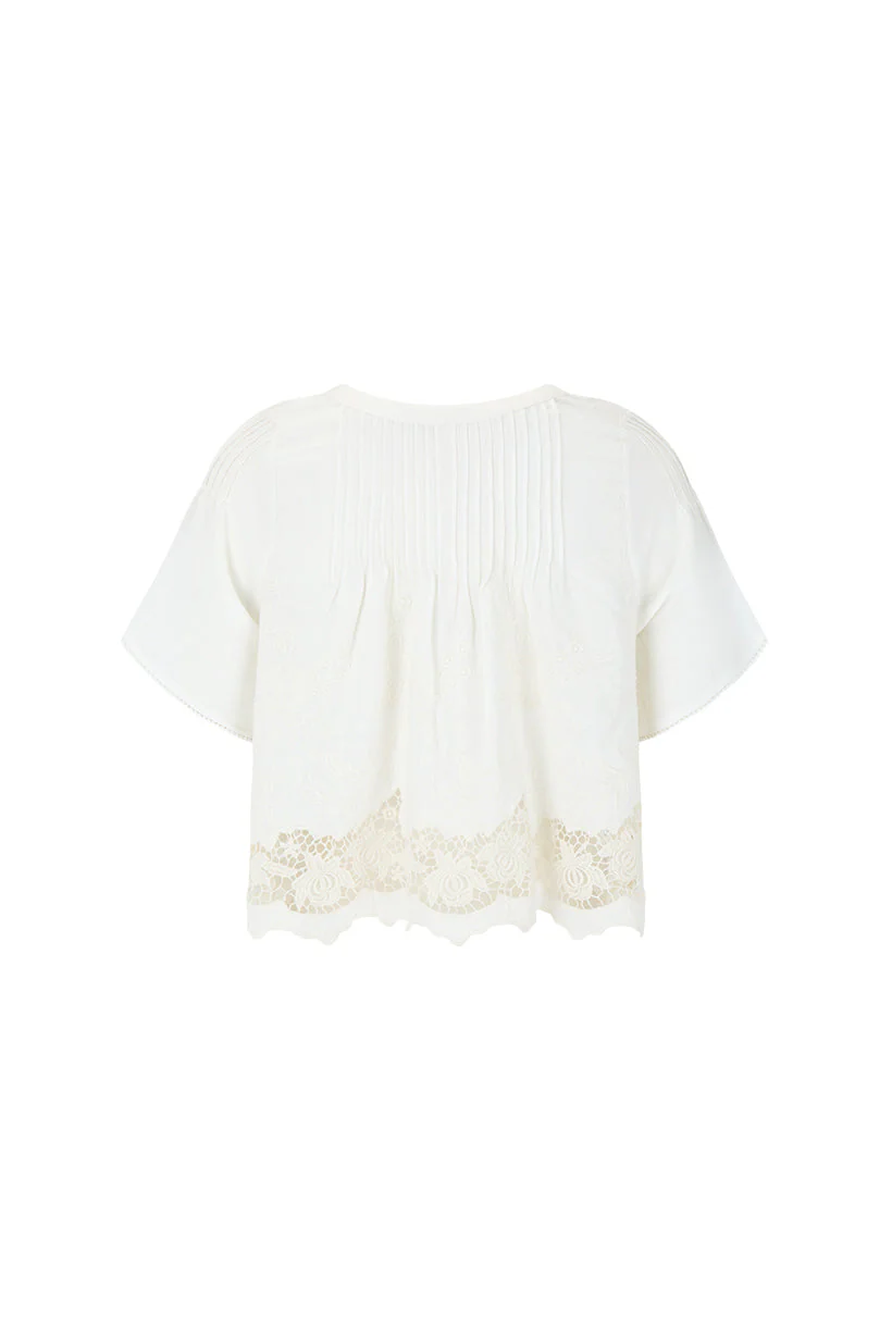 Kala Short Sleeve Blouse - Image 8