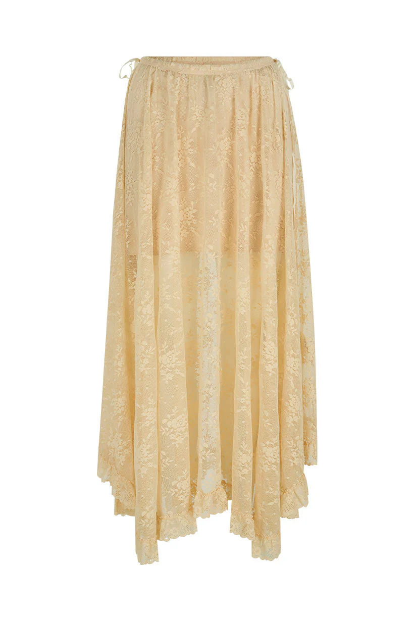 Labyrinth Lace Maxi Skirt - Image 10
