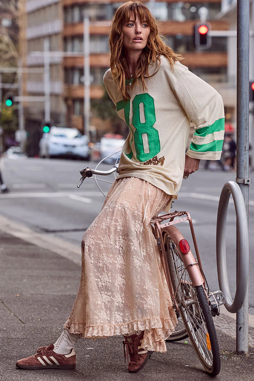 Labyrinth Lace Maxi Skirt - Image 4