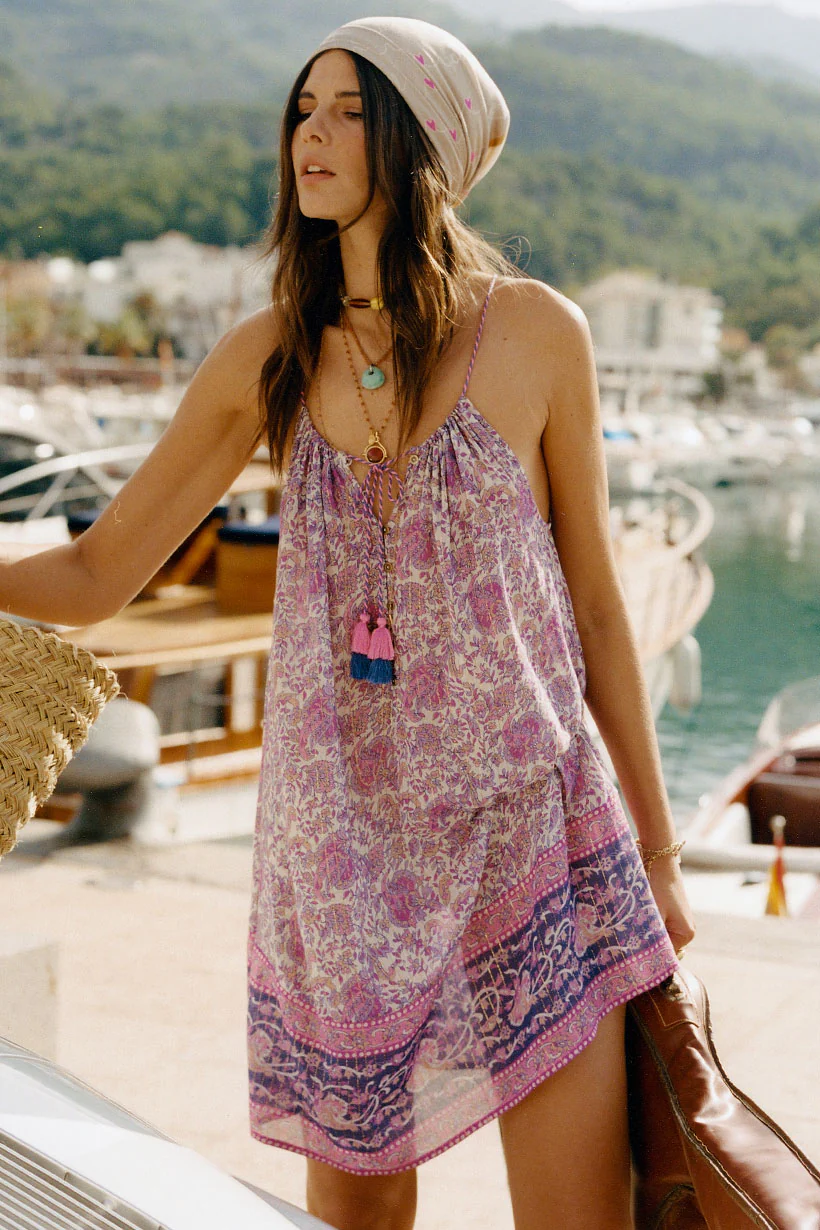 Little Bird Strappy Mini Dress - Image 2