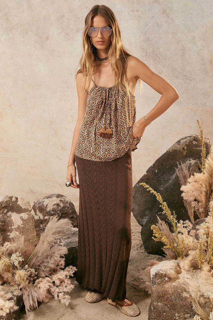 Lou Lou Knit Midi Skirt - Image 2