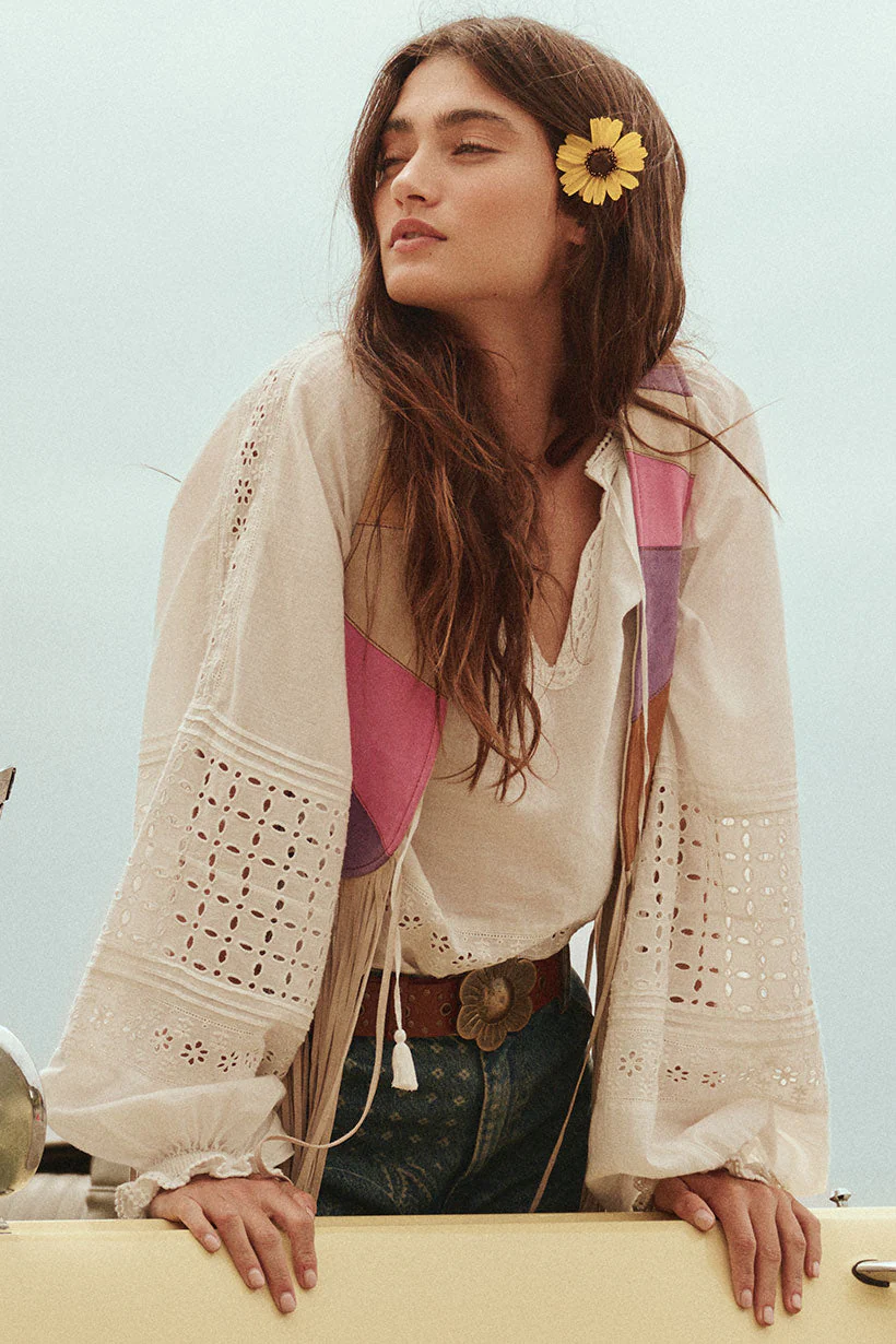 Love in the Afternoon Lace Blouse - Image 2