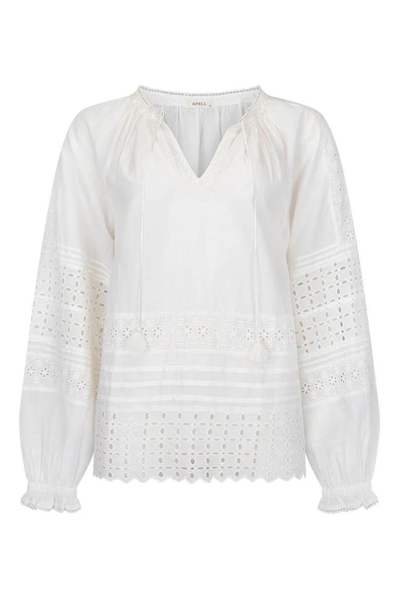Love in the Afternoon Lace Blouse - Image 9
