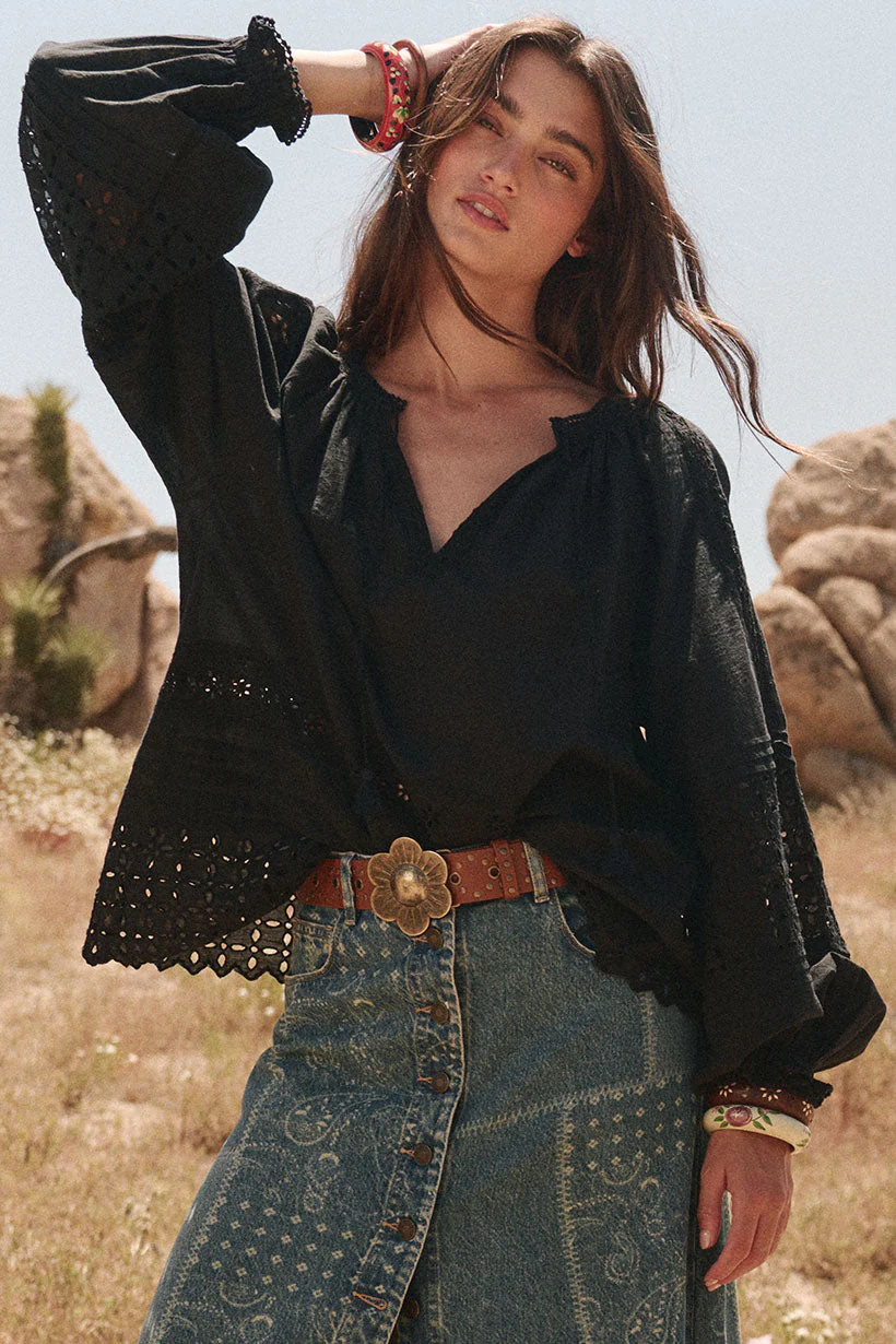 Love in the Afternoon Lace Blouse - Image 2