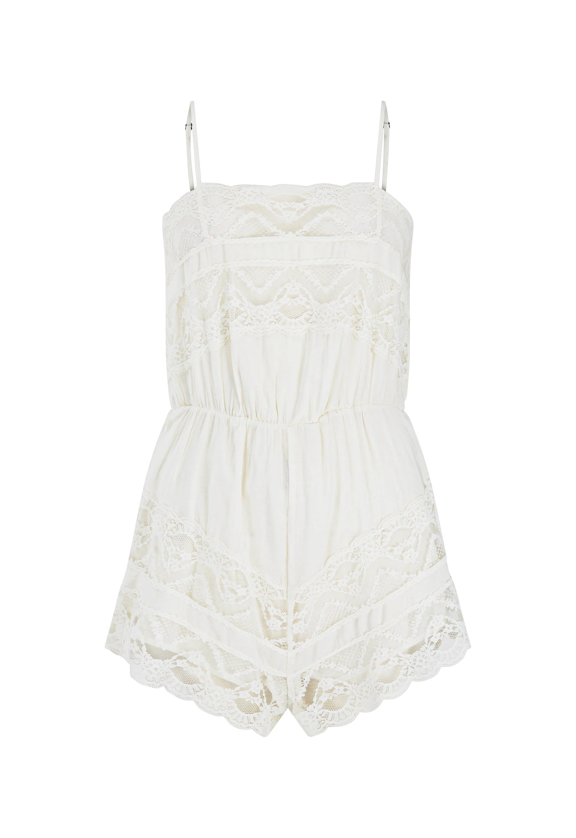 Mila Lace Romper - Image 12
