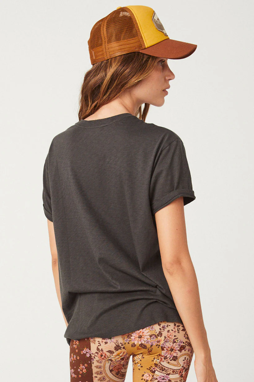 Moonlight Distressed Biker Tee - Image 7