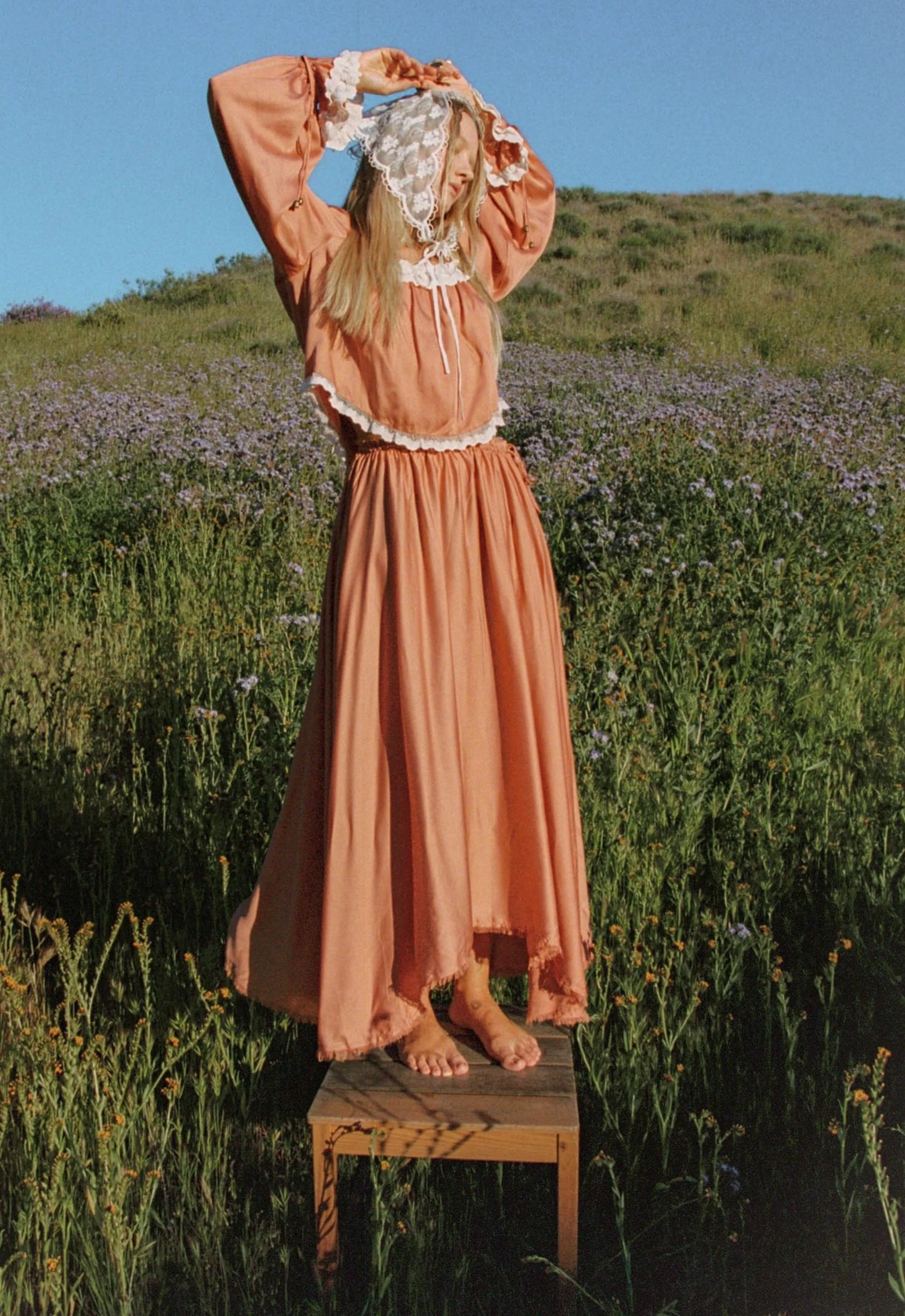 Poison Peach Blouse - Image 7