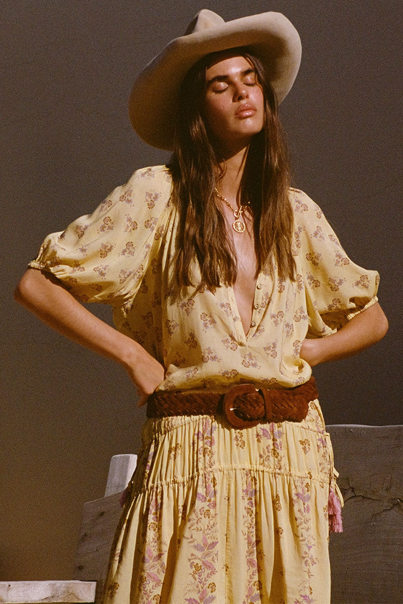 Rebel Spirit Short Sleeve Blouse - Image 2