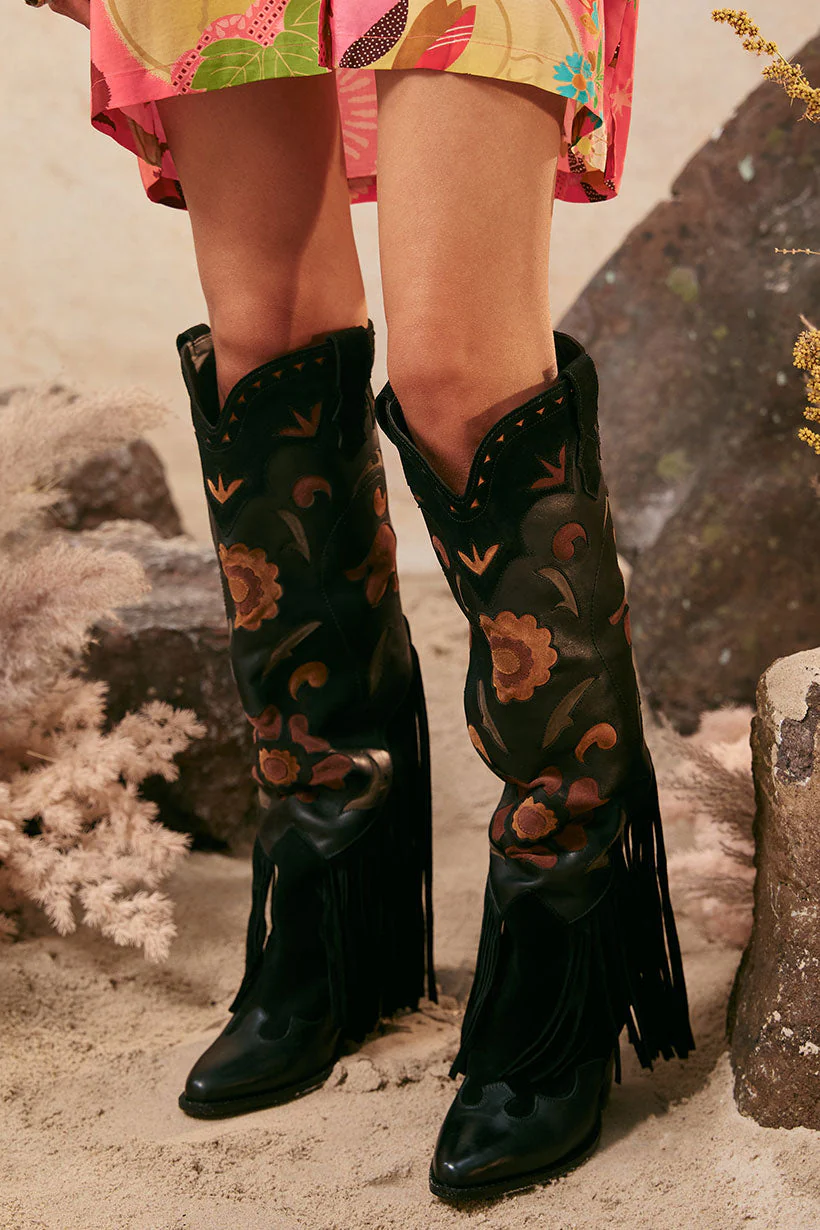 Sannah Fringe Boot - Image 3