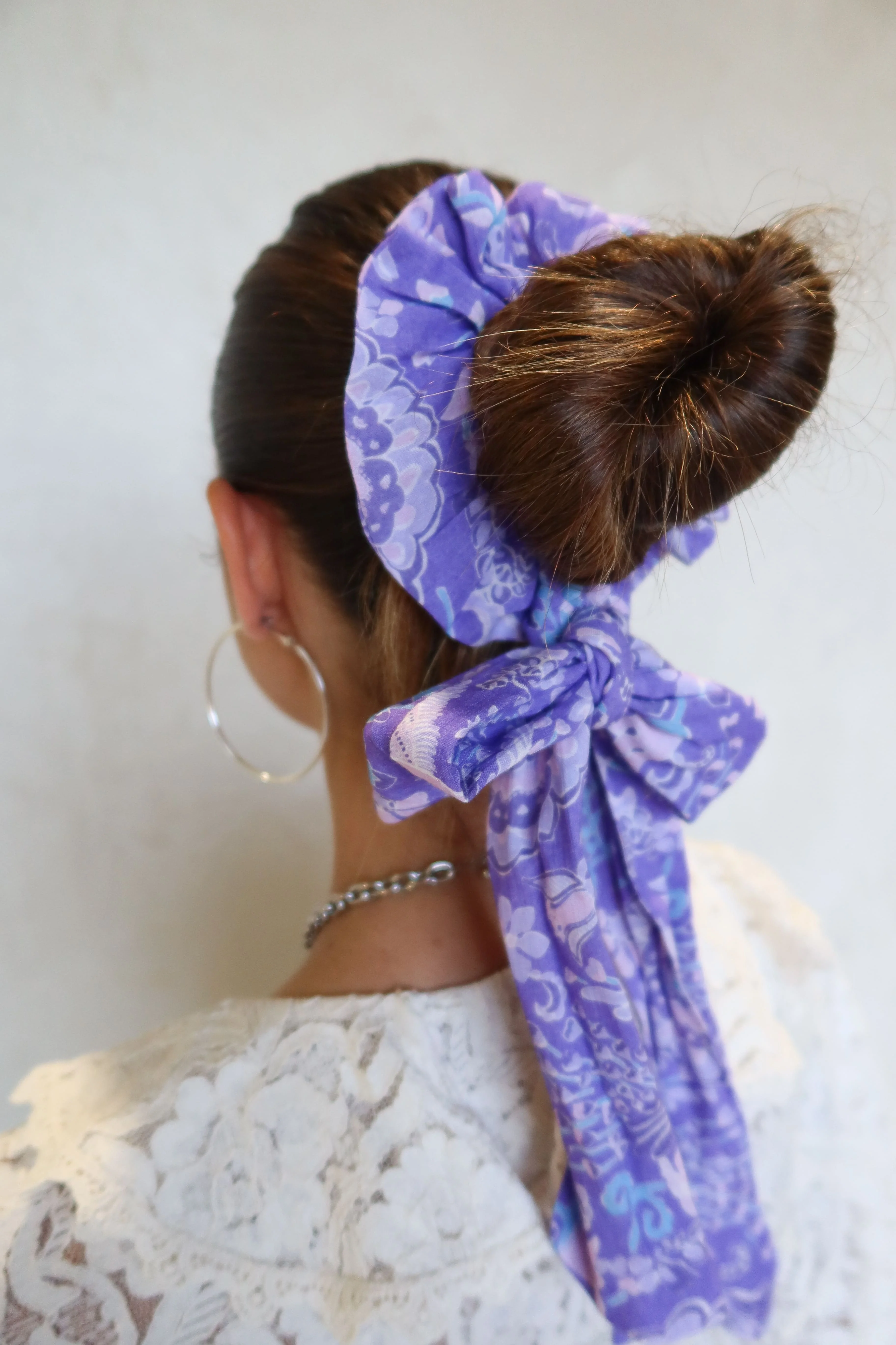 Sannah Scrunchie with Tie - Image 2