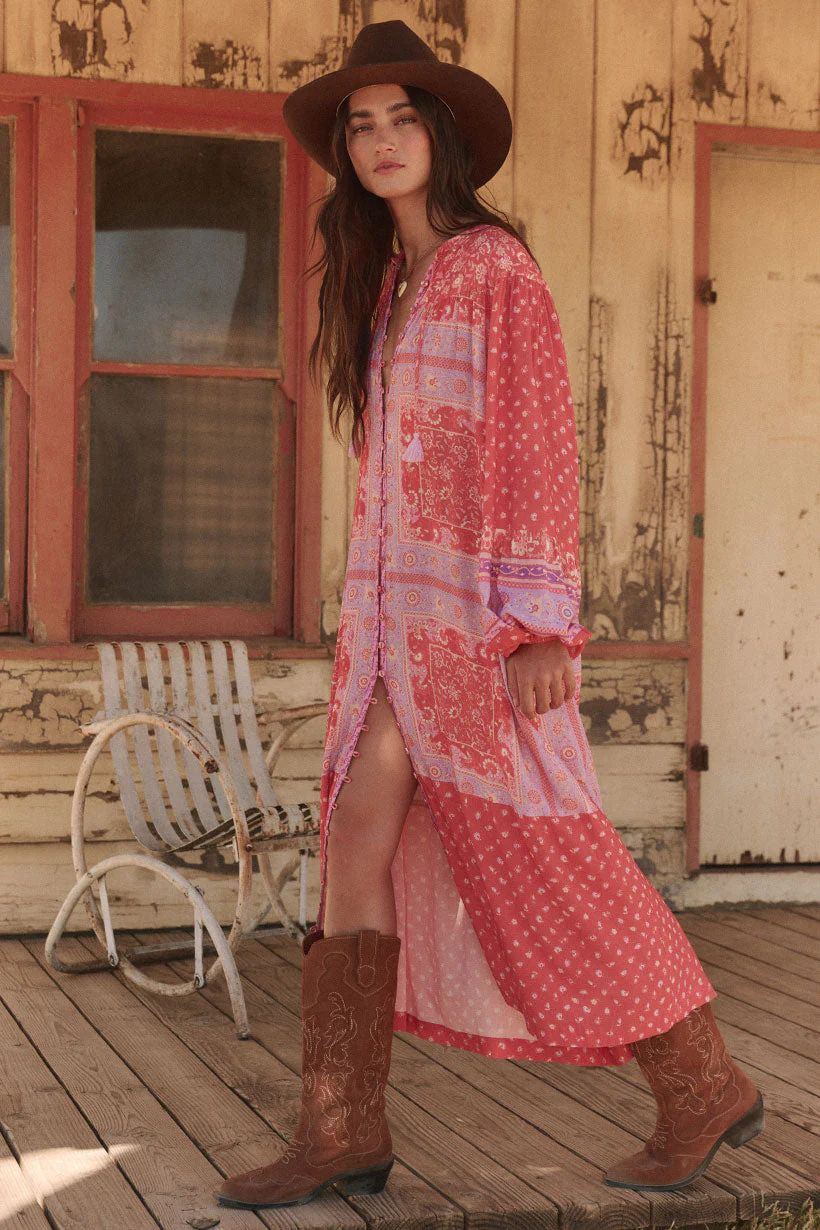 Sunshine Bandit Button Through Dress - Image 2