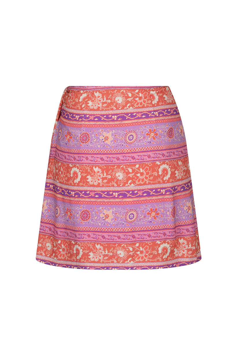 Sunshine Bandit Wrap Mini Skirt - Image 7