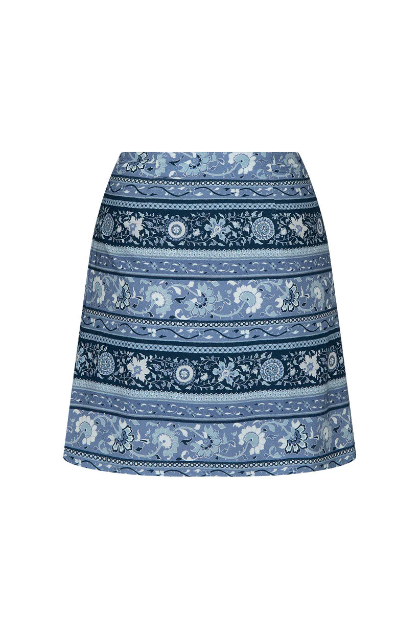 Sunshine Bandit Wrap Mini Skirt - Image 8