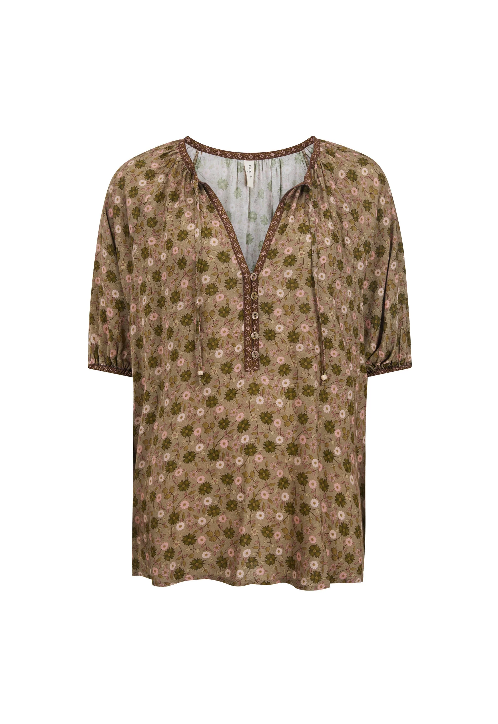 Swan Lake Short Sleeve Blouse - Image 10