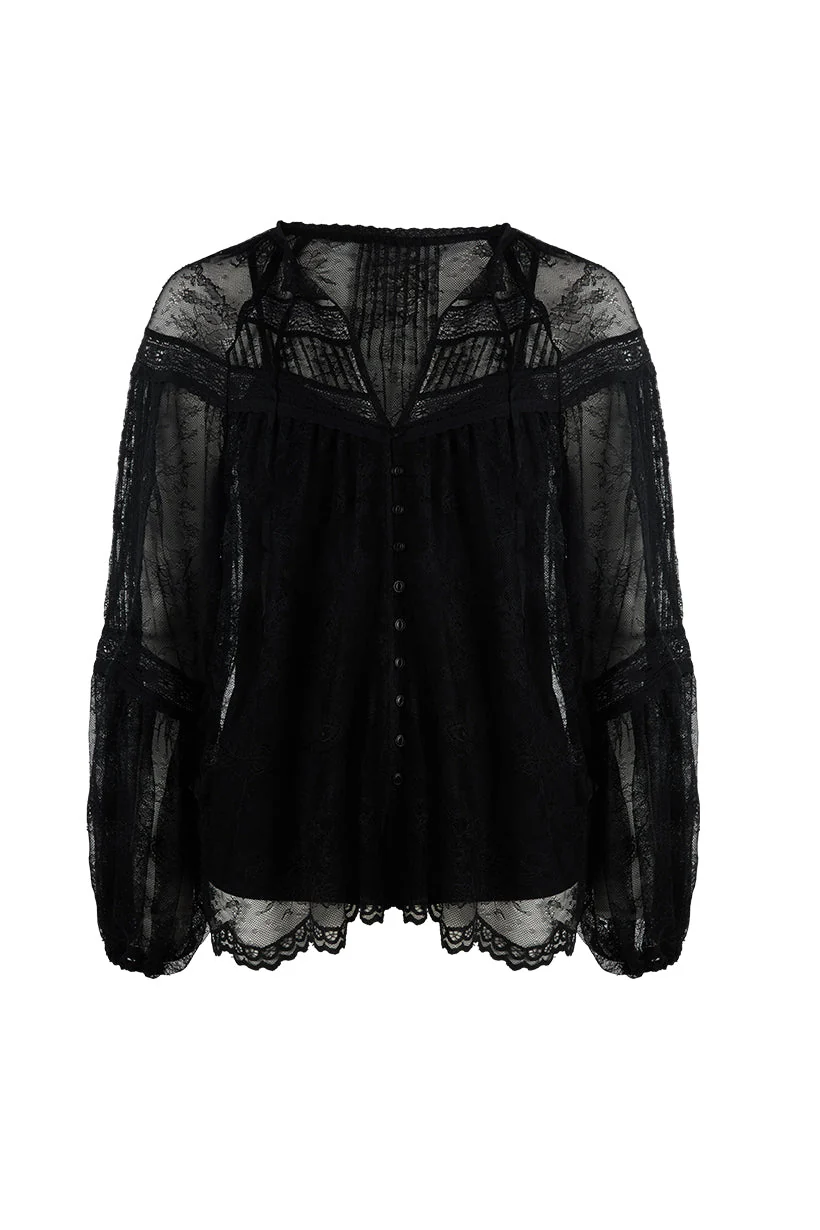 Teodora Lace Blouse - Image 5