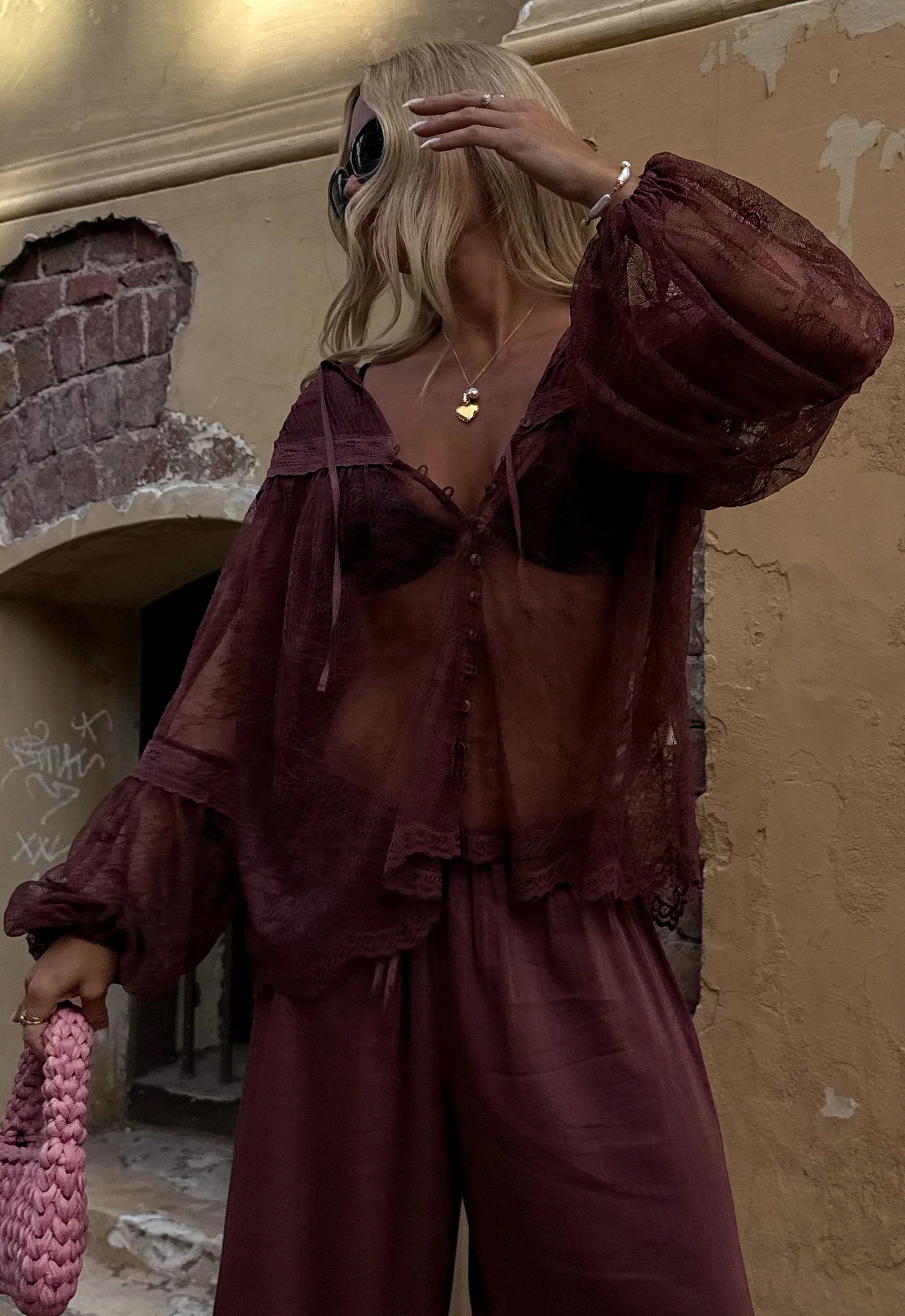 Teodora Lace Blouse - Image 2