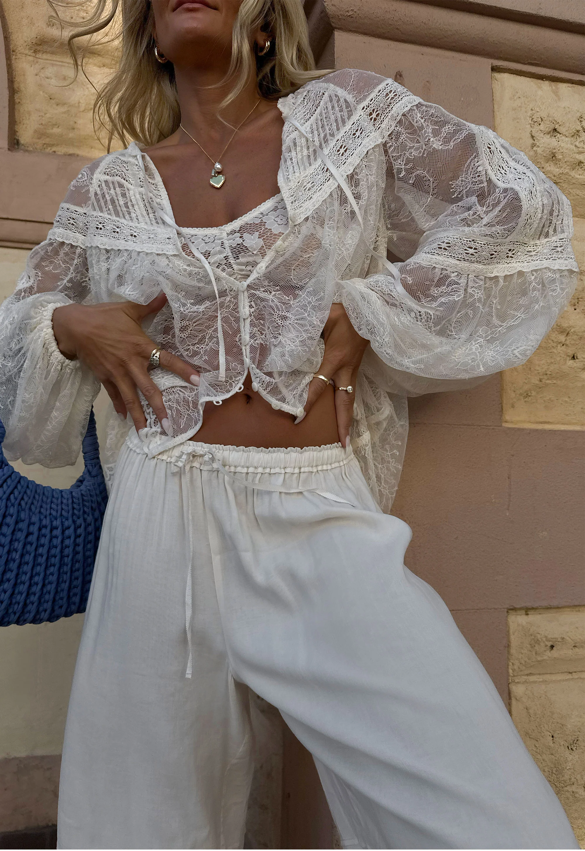 Teodora Lace Blouse - Image 3