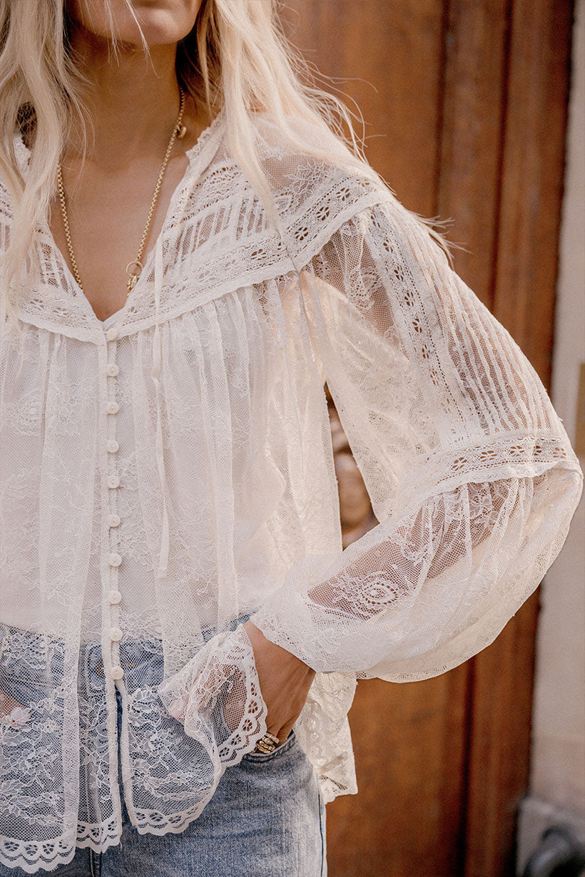 Teodora Lace Blouse - Image 7