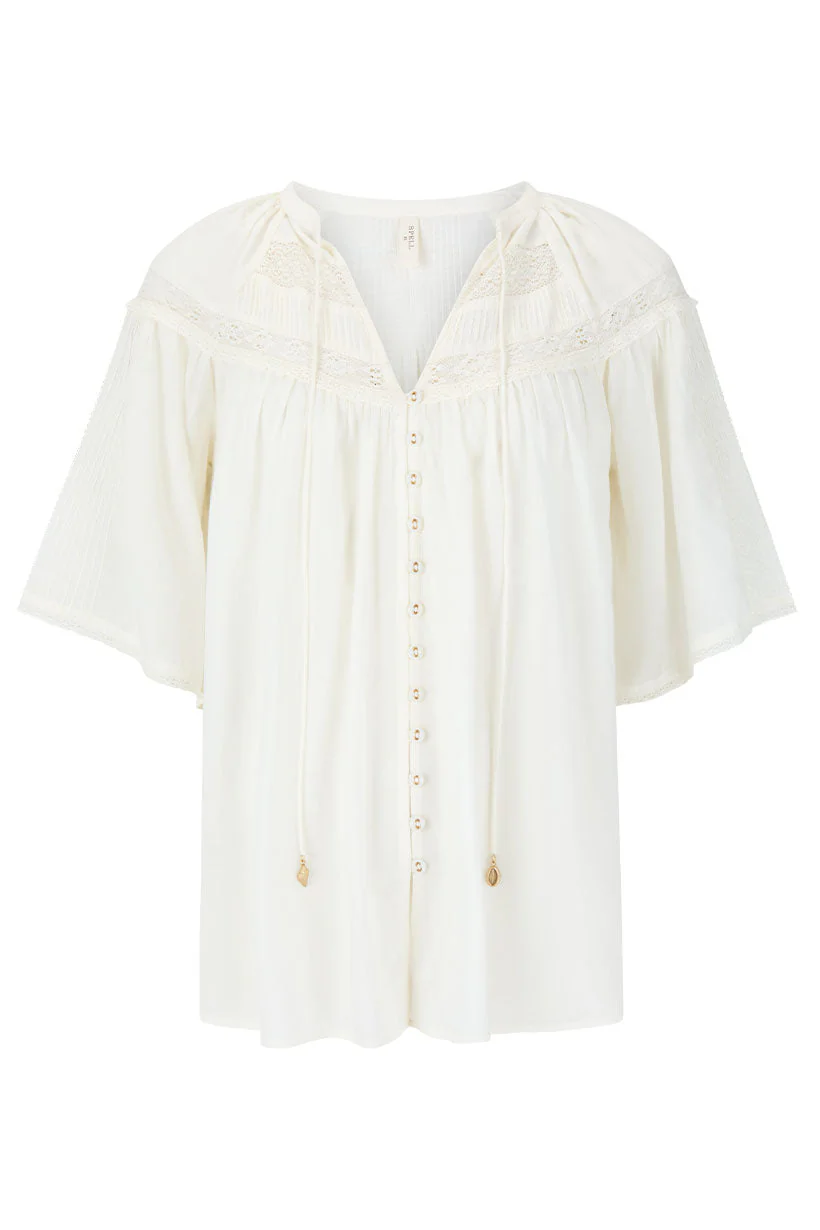 Teodora Short Sleeve Blouse - Image 5
