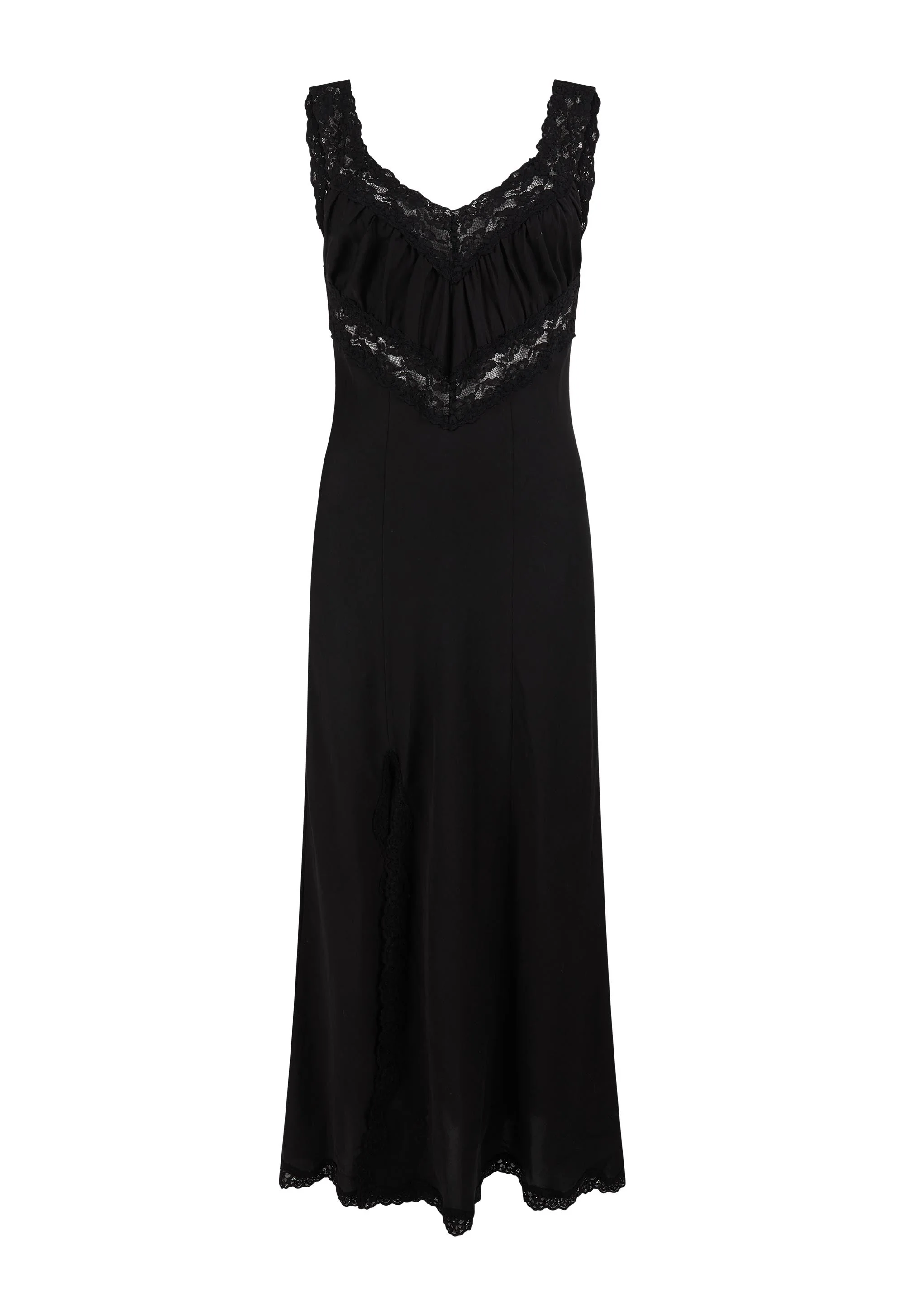Vina Lace Slip Dress - Image 8
